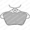 DELPHI LP1018 Brake Pad Set, disc brake