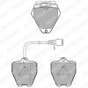 DELPHI LP1024 Brake Pad Set, disc brake