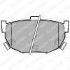 DELPHI LP1073 Brake Pad Set, disc brake