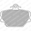 DELPHI LP1465 Brake Pad Set, disc brake