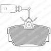 DELPHI LP1541 Brake Pad Set, disc brake