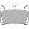 DELPHI LP1546 Brake Pad Set, disc brake