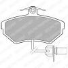 DELPHI LP1631 Brake Pad Set, disc brake