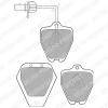 DELPHI LP1760 Brake Pad Set, disc brake