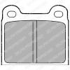 DELPHI LP18 Brake Pad Set, disc brake
