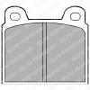 DELPHI LP20 Brake Pad Set, disc brake