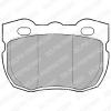 DELPHI LP481 Brake Pad Set, disc brake