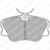 DELPHI LP499 Brake Pad Set, disc brake
