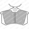 DELPHI LP565 Brake Pad Set, disc brake