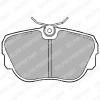 DELPHI LP596 Brake Pad Set, disc brake