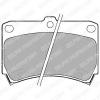 DELPHI LP743 Brake Pad Set, disc brake