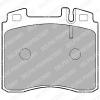 DELPHI LP842 Brake Pad Set, disc brake