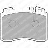 DELPHI LP844 Brake Pad Set, disc brake