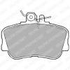 DELPHI LP881 Brake Pad Set, disc brake
