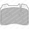 DELPHI LP929 Brake Pad Set, disc brake