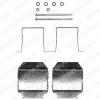 DELPHI LX0338 Accessory Kit, disc brake pads