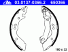 ATE 03.0137-0366.2 (03013703662) Brake Shoe Set