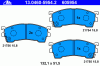 ATE 13.0460-5954.2 (13046059542) Brake Pad Set, disc brake
