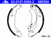 ATE 03.0137-0354.2 (03013703542) Brake Shoe Set