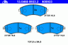 ATE 13.0460-5933.2 (13046059332) Brake Pad Set, disc brake