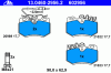 ATE 13.0460-2956.2 (13046029562) Brake Pad Set, disc brake