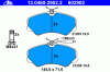 ATE 13.0460-2902.2 (13046029022) Brake Pad Set, disc brake