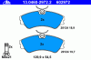 ATE 13.0460-2972.2 (13046029722) Brake Pad Set, disc brake