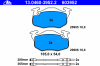 ATE 13.0460-3952.2 (13046039522) Brake Pad Set, disc brake
