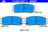 ATE 13.0460-5927.2 (13046059272) Brake Pad Set, disc brake