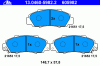 ATE 13.0460-5982.2 (13046059822) Brake Pad Set, disc brake
