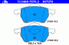 ATE 13.0460-7076.2 (13046070762) Brake Pad Set, disc brake