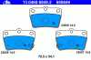 ATE 13.0460-5849.2 (13046058492) Brake Pad Set, disc brake