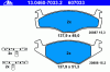 ATE 13.0460-7033.2 (13046070332) Brake Pad Set, disc brake