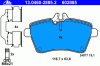 ATE 13.0460-2885.2 (13046028852) Brake Pad Set, disc brake