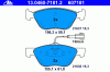 ATE 13.0460-7181.2 (13046071812) Brake Pad Set, disc brake