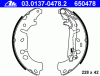ATE 03.0137-0478.2 (03013704782) Brake Shoe Set