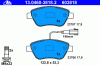 ATE 13.0460-3818.2 (13046038182) Brake Pad Set, disc brake