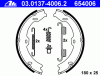 ATE 03.0137-4006.2 (03013740062) Brake Shoe Set, parking brake