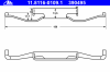 ATE 11.8116-0109.1 (11811601091) Spring, brake caliper