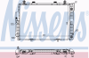 NISSENS 62713A Radiator, engine cooling