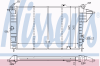 NISSENS 63054 Radiator, engine cooling