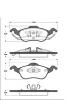NK 222551 Brake Pad Set, disc brake