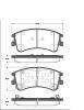 NK 223245 Brake Pad Set, disc brake