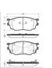 NK 223249 Brake Pad Set, disc brake
