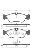 NK 223329 Brake Pad Set, disc brake