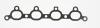 VICTOR REINZ 71-34196-00 (713419600) Gasket, exhaust manifold