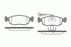 ROADHOUSE 2172.12 (217212) Brake Pad Set, disc brake