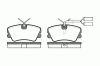 ROADHOUSE 2259.02 (225902) Brake Pad Set, disc brake