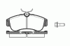 ROADHOUSE 2320.00 (232000) Brake Pad Set, disc brake