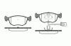 ROADHOUSE 2575.02 (257502) Brake Pad Set, disc brake